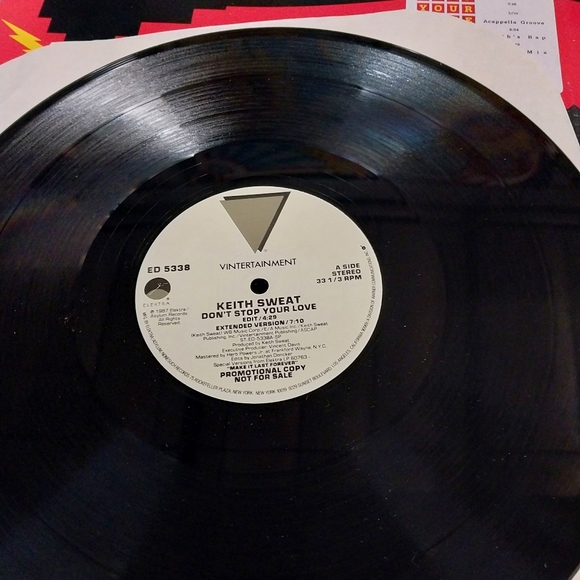 Keith Sweat 1987 Promo Vinyl - Picture 3 of 6